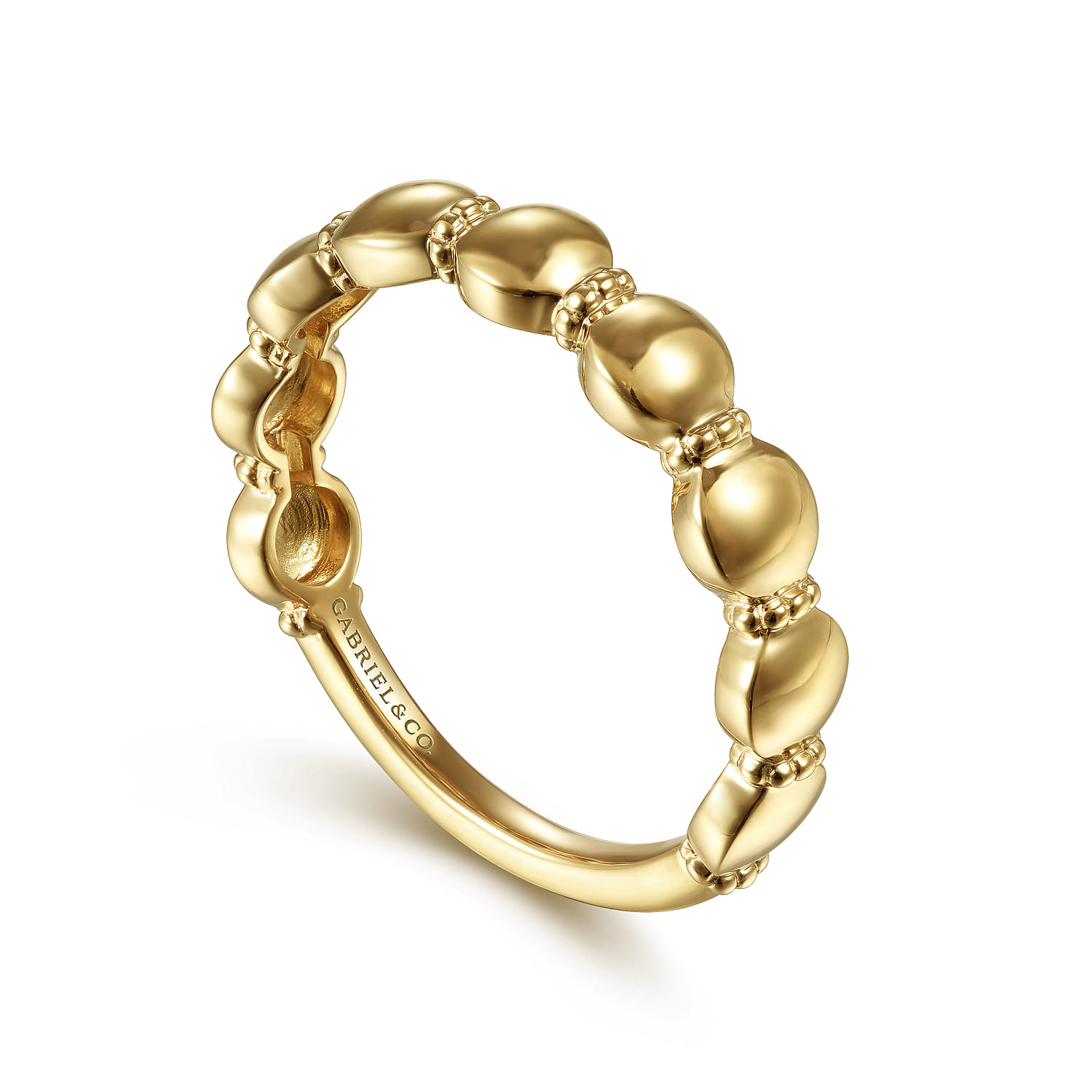 Stackable Ring 14K Yellow Gold - Shot 3