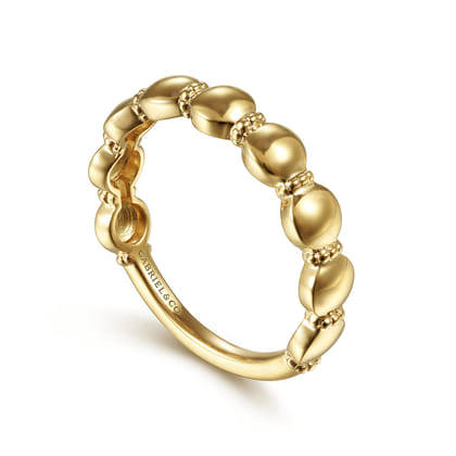 Stackable Ring 14K Yellow Gold