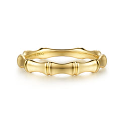Stackable Ring 14K Yellow Gold
