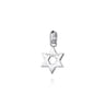 Star of David Pendant 925 Sterling Silver