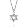 Star of David Pendant Necklace 925 Sterling Silver
