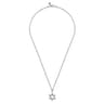 Star of David Pendant Necklace 925 Sterling Silver