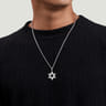 Star of David Pendant Necklace 925 Sterling Silver