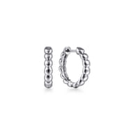 Sterling Silver 15mm Huggies