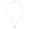 Sterling Silver Ampersand Necklace