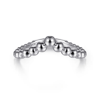 Sterling Silver Bujukan Chevron Ring