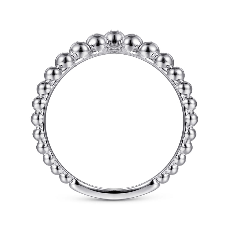 Sterling Silver Bujukan Chevron Ring - Shot 2