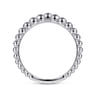 Sterling Silver Bujukan Chevron Ring