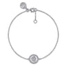 Sterling Silver Diamond Bujukan Hand Of God Bracelet - 0.05 ct