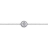 Sterling Silver Diamond Bujukan Hand Of God Bracelet - 0.05 ct