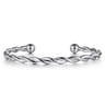 Sterling Silver Twisted Cuff Bracelet