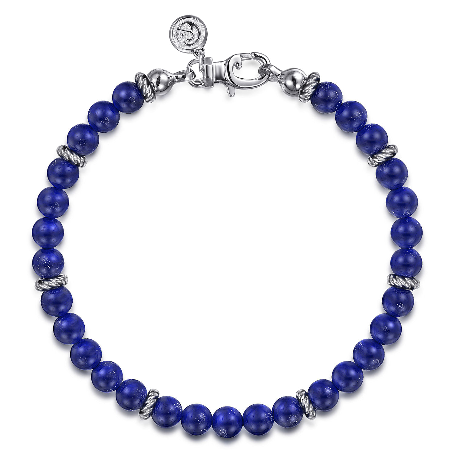 Sterling-Silver-and-6mm-Lapis-Beaded-Bracelet1