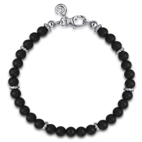 Onyx Beaded Bracelet