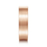 Steven - 14K Rose Gold 6mm - Flat Men's Wedding Band in Satin Finish