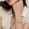 Strides - 14K Yellow Gold Diamond Stirrup Bangle - 0.75 ct
