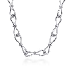 Strides---925-Sterling-Silver-Bujukan-Stirrup-Link-Chain-Necklace1