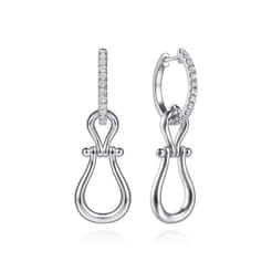 Strides---925-Sterling-Silver-Bujukan-Stirrup-White-Sapphire-Huggie-Drop-Earrings1