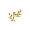 Stud Earrings 14K Yellow Gold