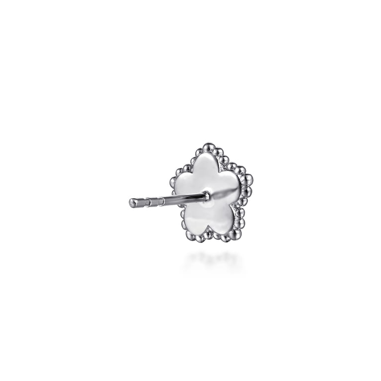 Stud Earrings 925 Sterling Silver Diamond 0.03ct Bujukan - 0.03 ct - Shot 2