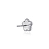 Stud Earrings 925 Sterling Silver Diamond 0.03ct Bujukan - 0.03 ct