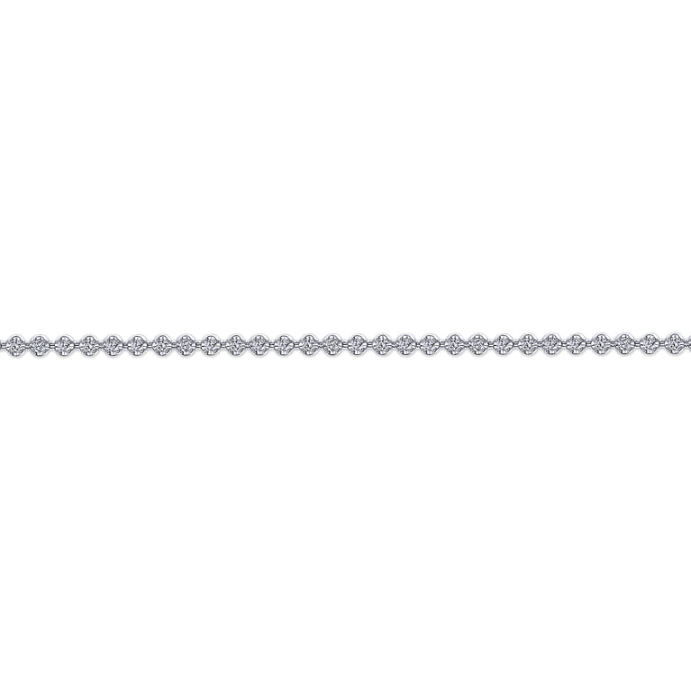 Tennis Bracelet 14K White Gold Diamond 1ct - 1 ct - Shot 2