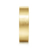 Theodore - 14K Yellow Gold 6mm - Men's Wedding Band in Horizontal Brush Finish