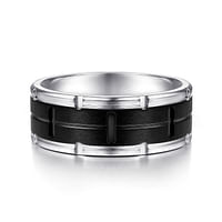 Titanium Mens Wedding Band image 1 of 5