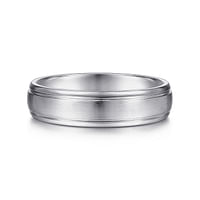 Titanium Mens Wedding Band image 1 of 5