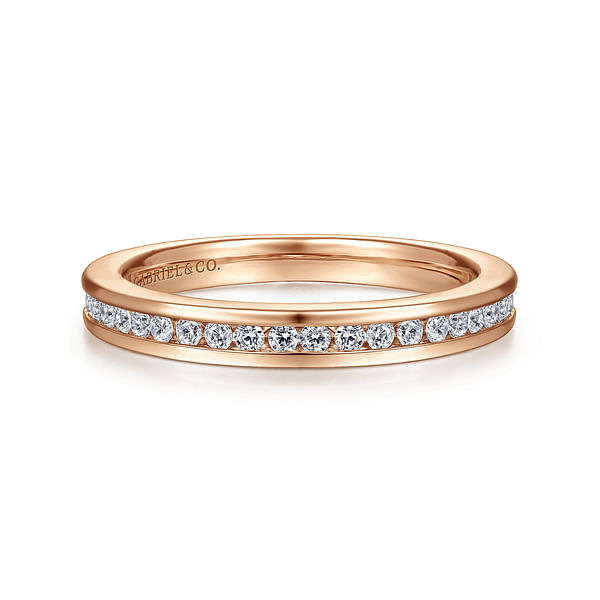 LADIES RING 0.25CT ROUND DIAMOND 14K ROSE GOLD LADIES RING 0.25CT ROUND DIAMOND 14K ROSE GOLD