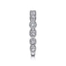 Fancy Wedding Ring in Platinum with Round Natural Diamond at Gabriel & Co.