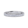 Eternity Band Wedding Ring in 14k White Gold with  Natural Diamond at Gabriel & Co.