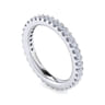 Eternity Band Wedding Ring in 14k White Gold with  Natural Diamond at Gabriel & Co.