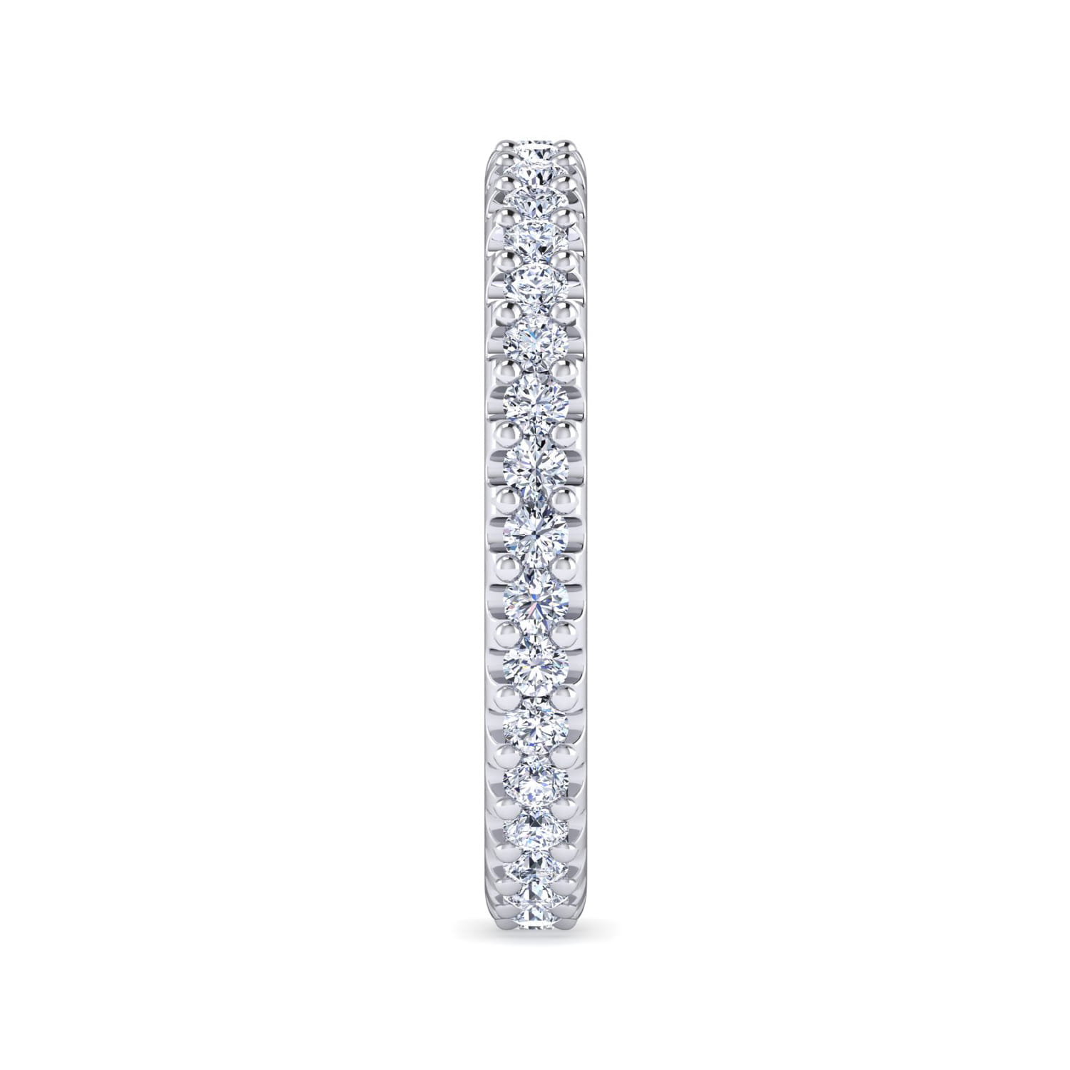 Tula - 14K White Gold Diamond Anniversary Band