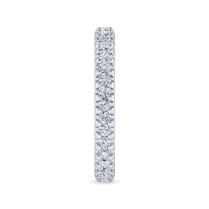 Tula - 14K White Gold Diamond Anniversary Band