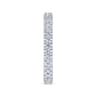 Eternity Band Wedding Ring in 14k White Gold with  Natural Diamond at Gabriel & Co.