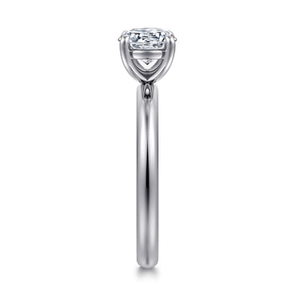 Unite - 14K White Gold Round Solitaire Diamond Engagement Ring