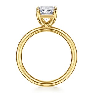 Unite - 14K Yellow Gold Radiant Cut Solitaire Diamond Engagement Ring