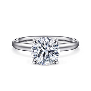 Unite - Platinum Round Solitaire Engagement Ring