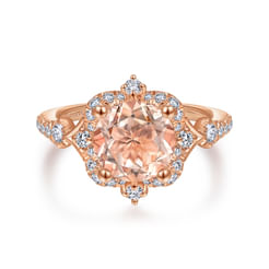 Veronique---Vintage-Inspired-14K-Rose-Gold-Round-Halo-Morganite-and-Diamond-Engagement-Ring1