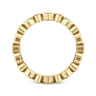 Eternity Band Wedding Ring in 14k Yellow Gold with Round Natural Diamond at Gabriel & Co.