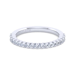 Vienne - 14K White Gold Diamond Anniversary Band