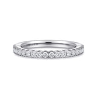 Vienne - 14K White Gold Diamond Anniversary Band