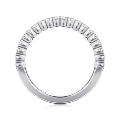 Vienne - 14K White Gold Diamond Anniversary Band