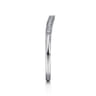 Vintage 14K White Gold Diamond Matching Wedding Band - 0.05 ct