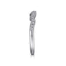 Vintage 14K White Gold Diamond Matching Wedding Band - 0.16 ct
