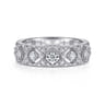 Vintage 14K White Gold Diamond Ring - 0.3 ct