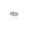 Vintage Inspired 14K White Gold 13.5MM Diamond Single Ear Cuff - 0.03 ct