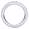 Eternity Band Wedding Ring in 14k White Gold with Round Natural Diamond at Gabriel & Co.
