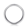 Weston - 14K White Gold 6mm - Men's Wedding Band in Satin Finish