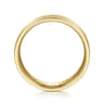 Weston - 14K Yellow Gold 6mm - Men's Wedding Band in Satin Finish